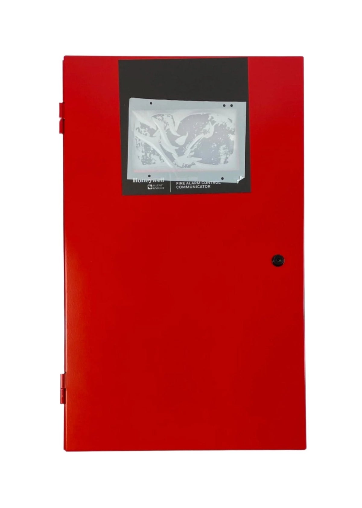 Silent Knight 6808 fire alarm control panel with digital display and multiple indicator lights for emergency safety management.