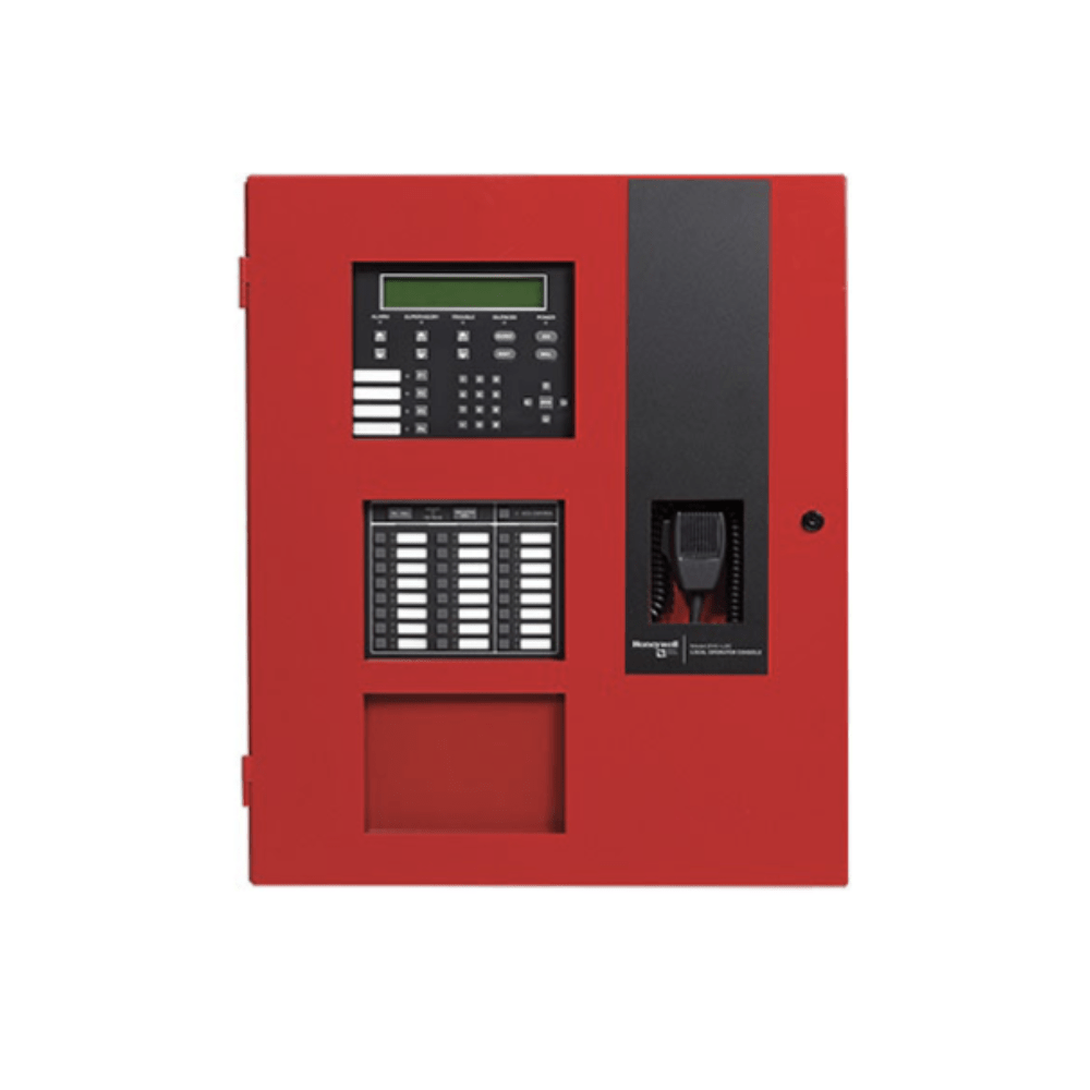Silent Knight EVS-LOC local operating console with keypad and display for voice system control and management.