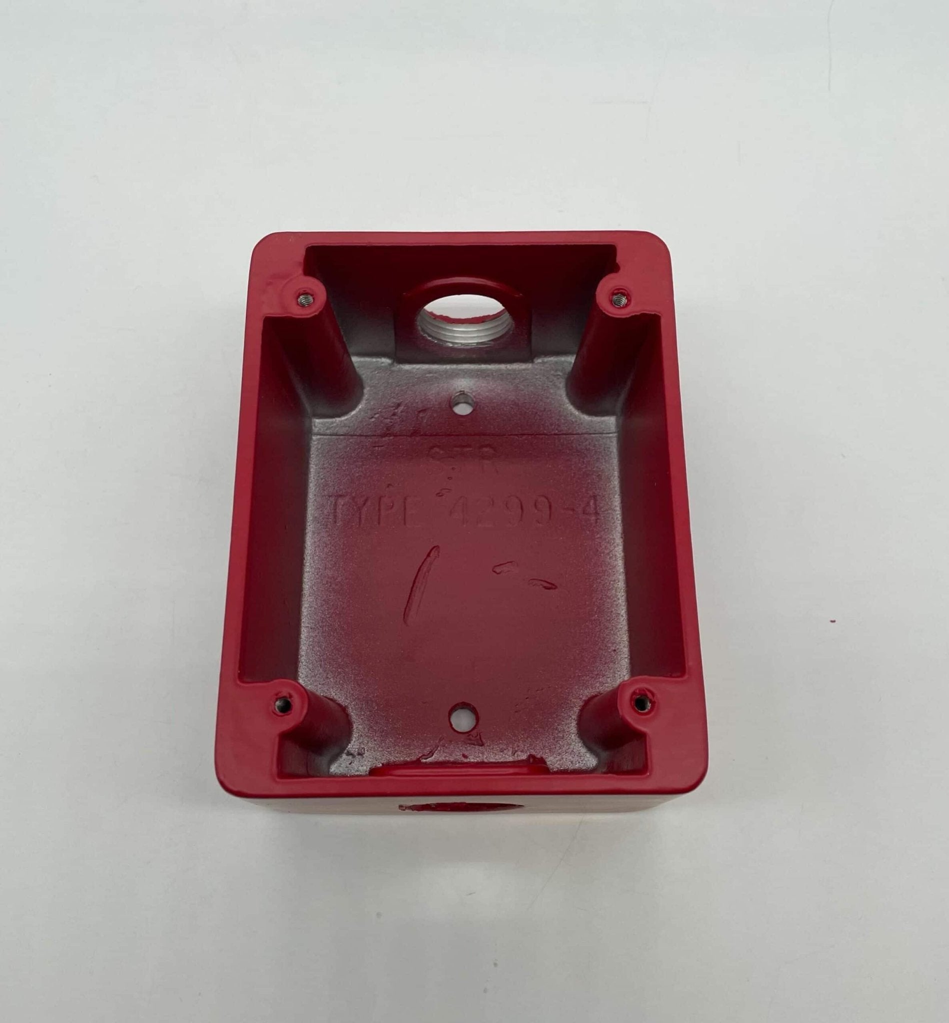 Simplex 2975-9022 fire alarm system with alarm indicator and control panel, designed for fire safety and emergency alerting.