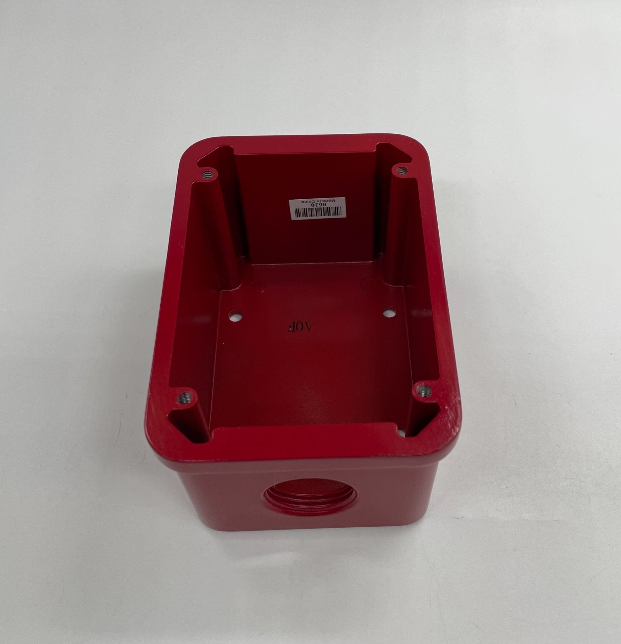 Simplex 2975-9211 fire alarm device with alarm indicator light and mounting bracket, designed for fire safety systems.
