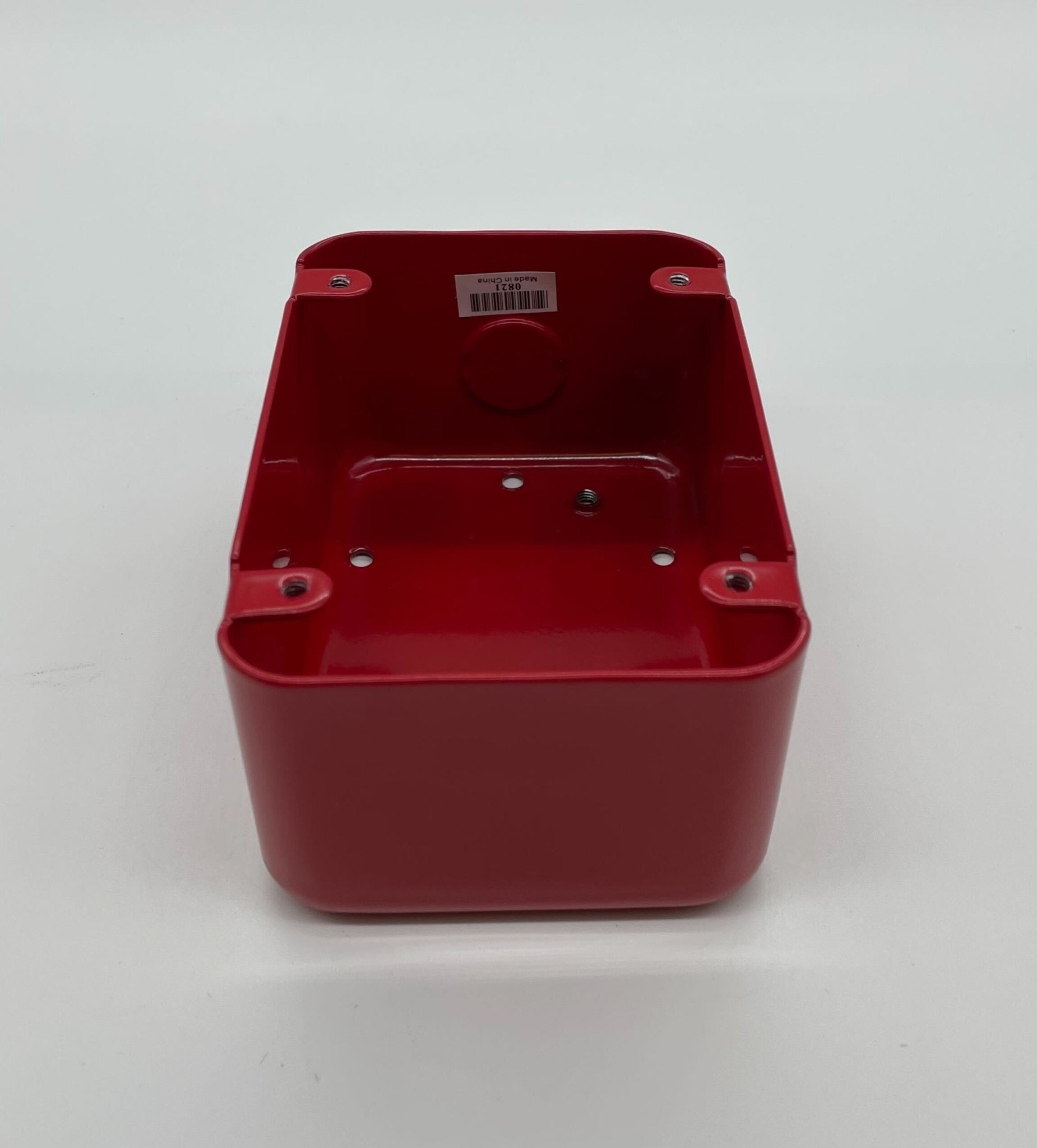 Simplex 2975-9212 surface box by Simplex, showing a durable metal electrical enclosure with mounting holes.