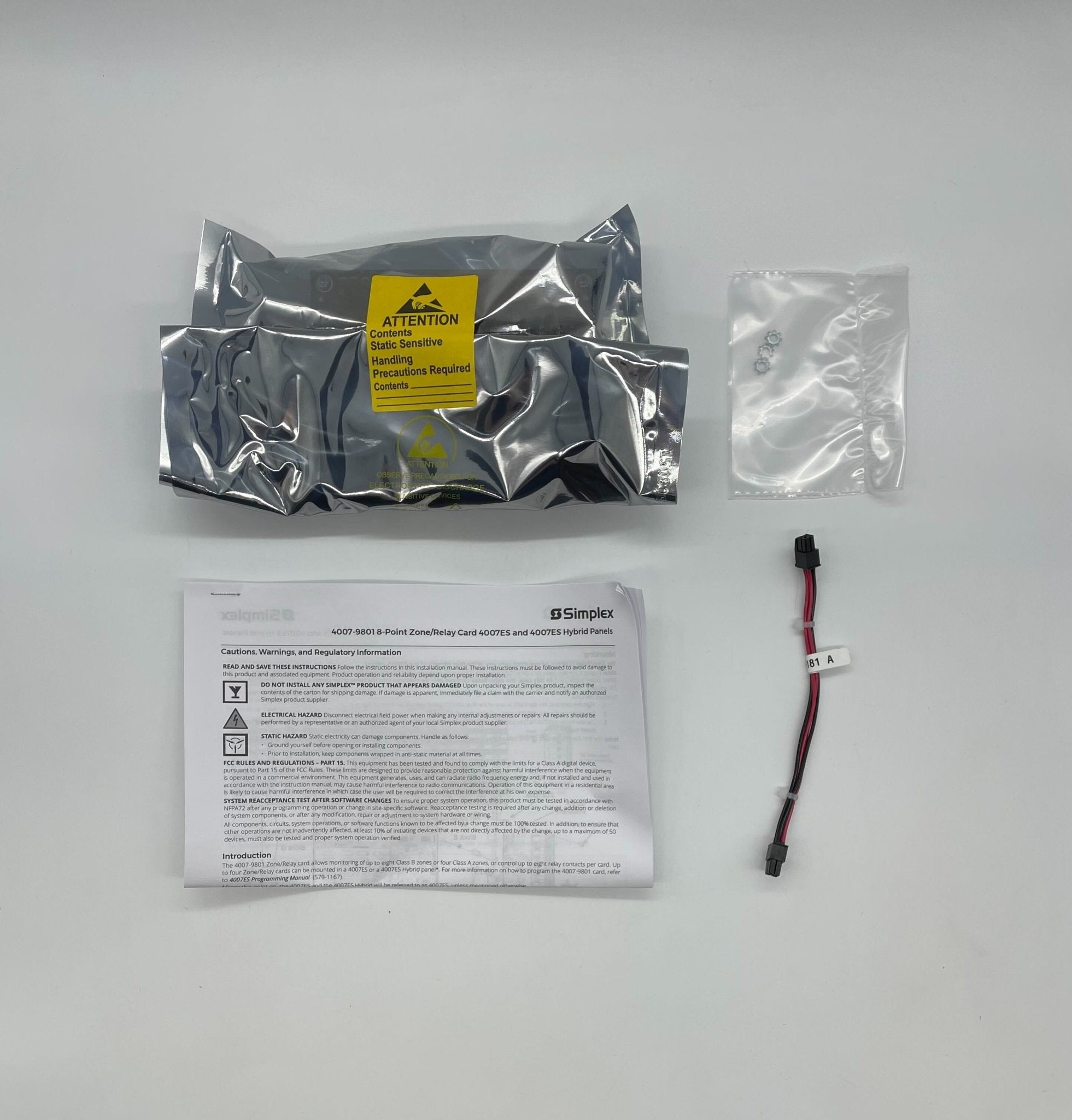 Simplex 4007-9801 modules by Simplex, showing electronic components and circuit board details.