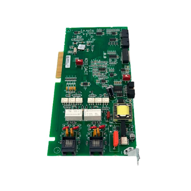 Simplex 4010-9810 fire alarm unit with a white plastic cover, part of the Simplex fire alarm system.