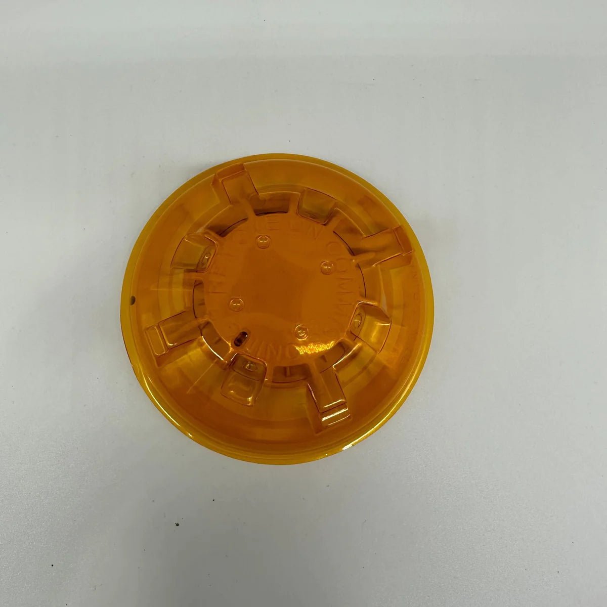 Simplex 4098-5611 fire alarm device with warning indicator and mounting bracket, designed for fire safety systems.