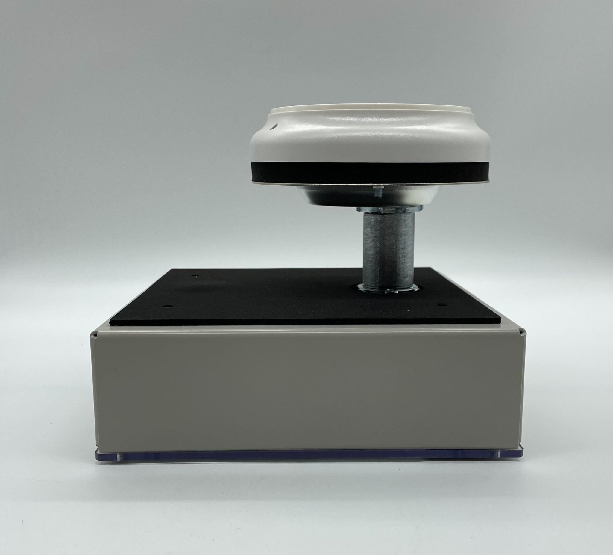 Simplex 4098-9750 duct detector by Simplex, showing a compact device with wiring terminals for HVAC system safety.