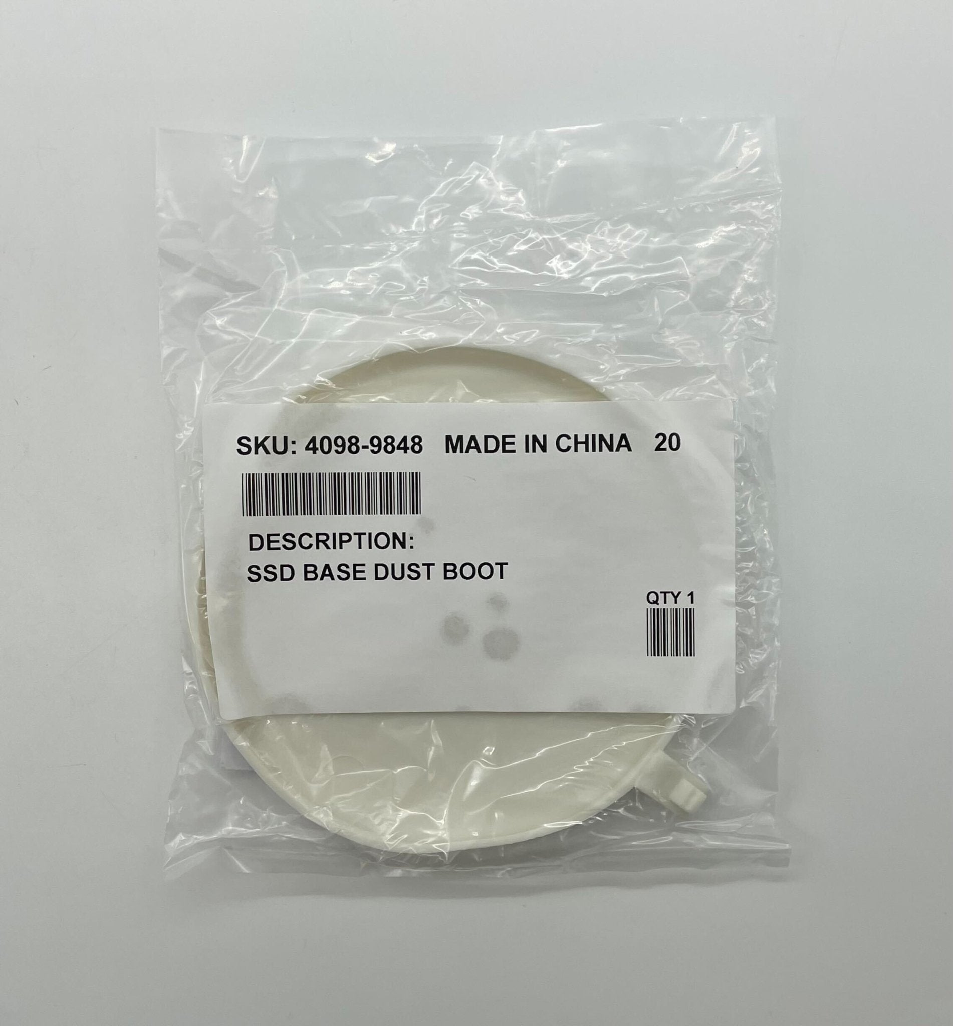 Simplex 4098-9848 base for fire alarm systems, shown in the product image with mounting hardware and connection points.