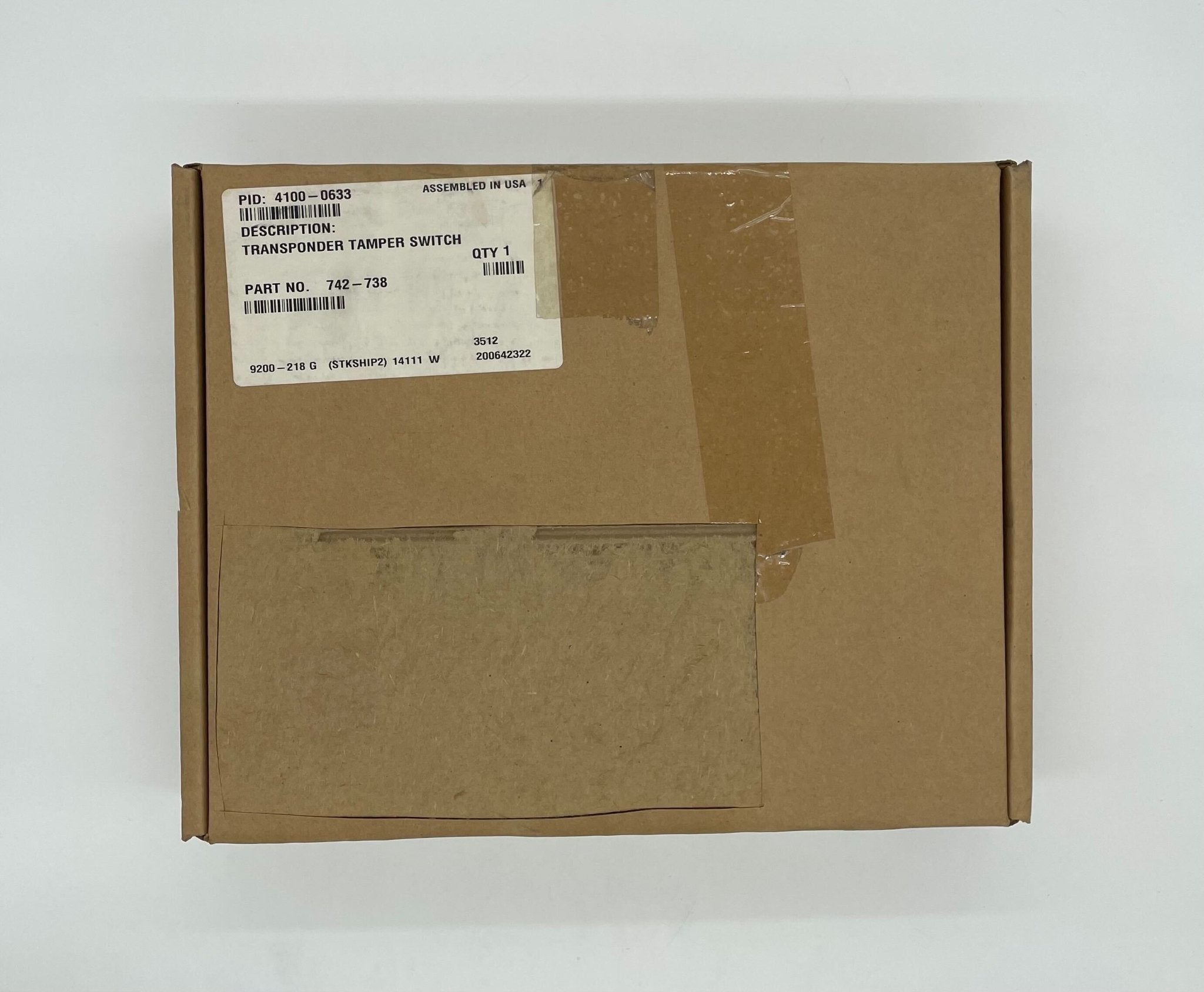 Simplex 4100-0633 fire alarm device with black casing and wiring, designed for fire detection and safety systems.