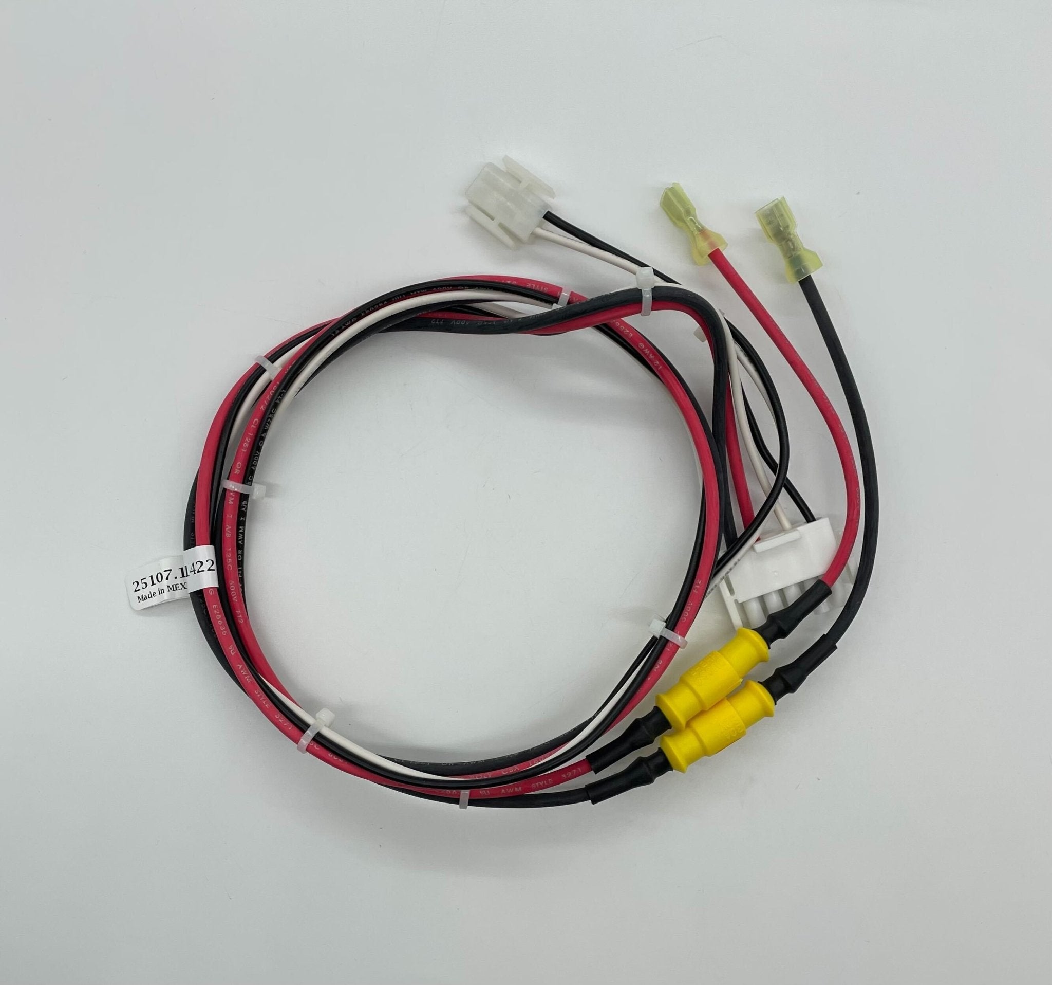 Simplex 4100-0644 fire alarm system with control module, mounted on a wall, showing digital display and connection ports.