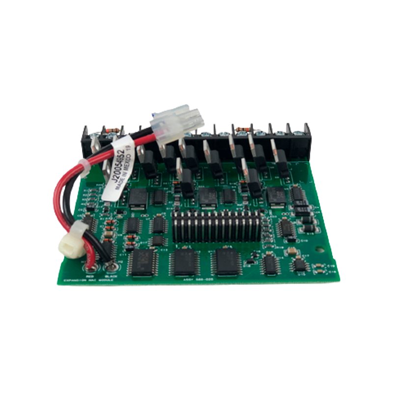 Simplex 4100-5115 modules by Simplex, showing electronic components and circuit connections on a white background.