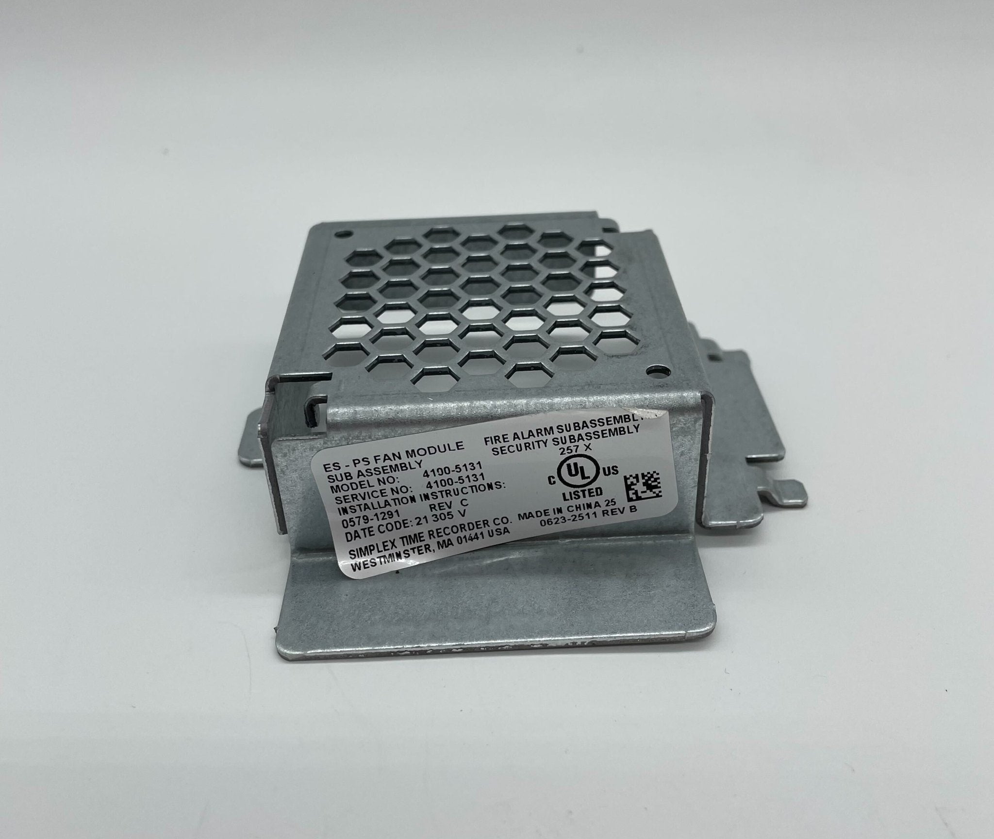 Simplex 4100-5131 modules from Simplex, shown as part of a security or fire alarm system setup.