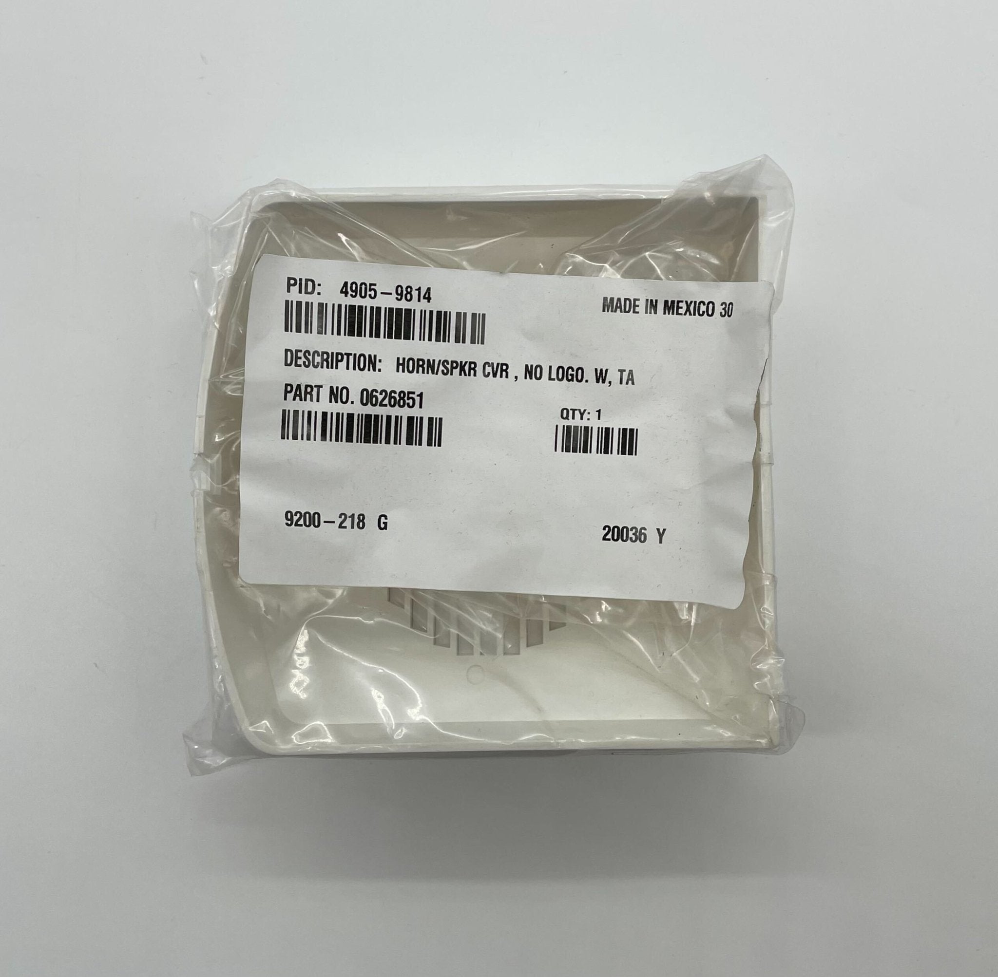 Simplex 4905-9814 cover from Jem Systems Canada, showing a durable protective cover for industrial equipment.