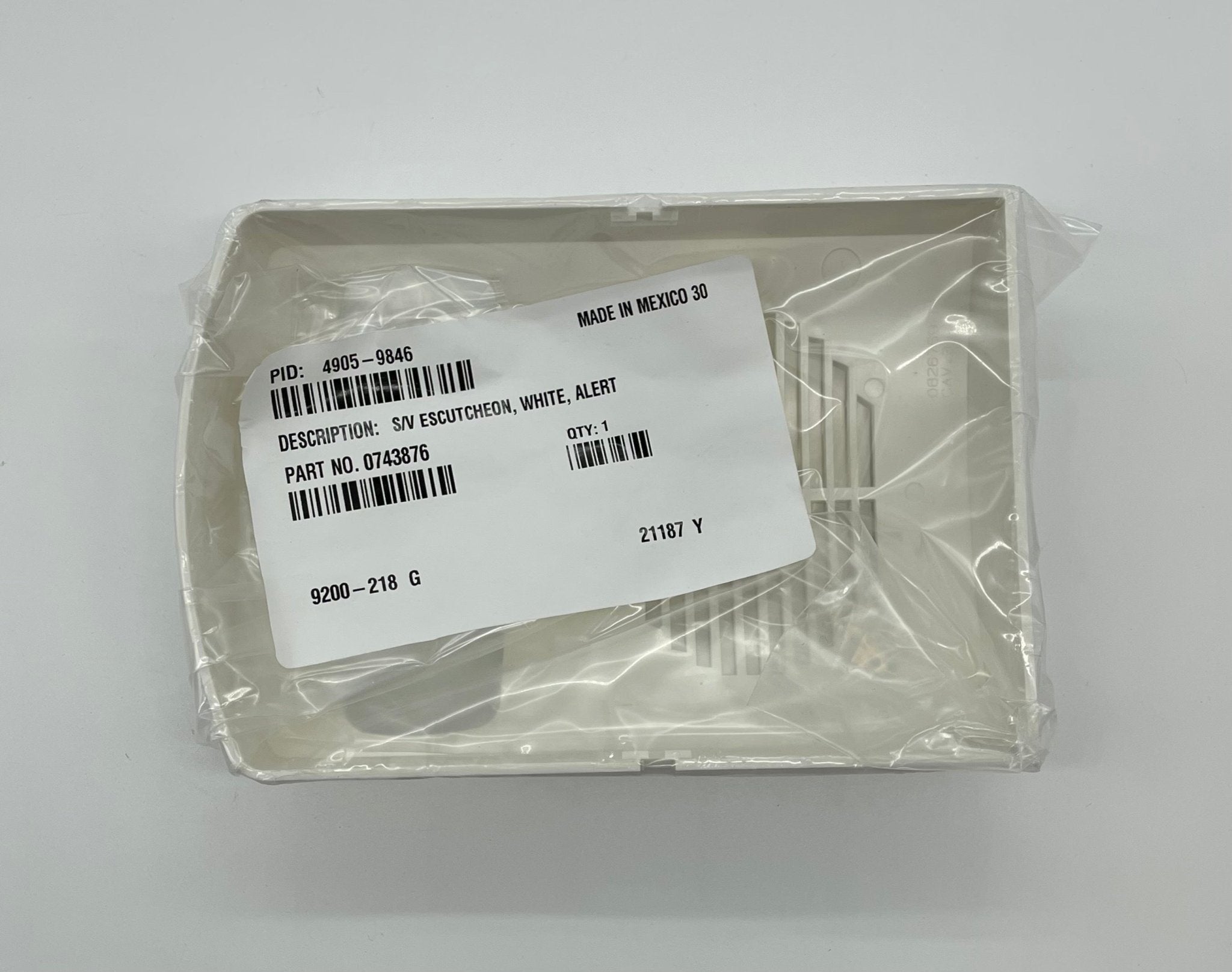 Simplex 4905-9846 covers by Simplex, showing a durable protective cover with a sleek design for electrical or industrial use.