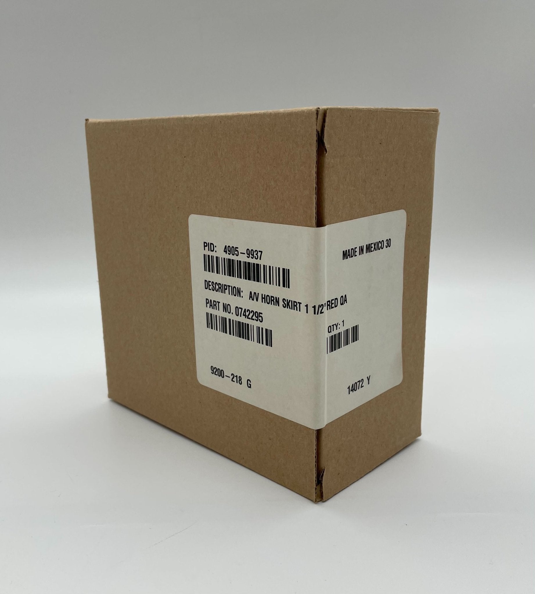 Simplex 4905-9937 horn by Simplex, featuring a sleek design with mounting brackets, used for alert and signaling applications.