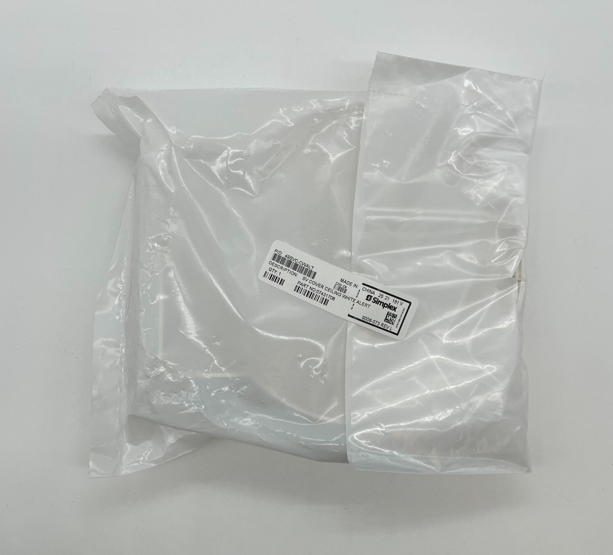 Simplex 49SVC-CWALT cover by Simplex, showing a durable protective cover with a sleek design for industrial equipment.