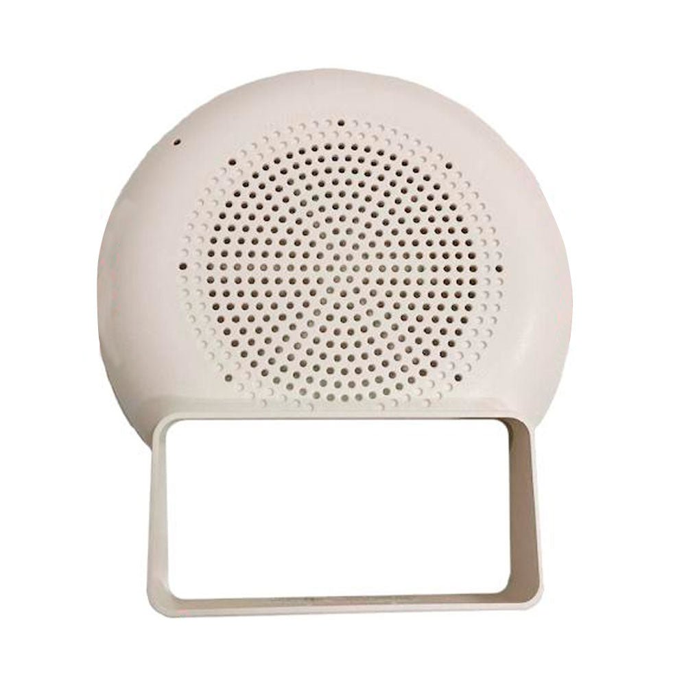 Simplex 49SVC-CWS fire alarm with sensor and wiring, mounted on wall for building safety.