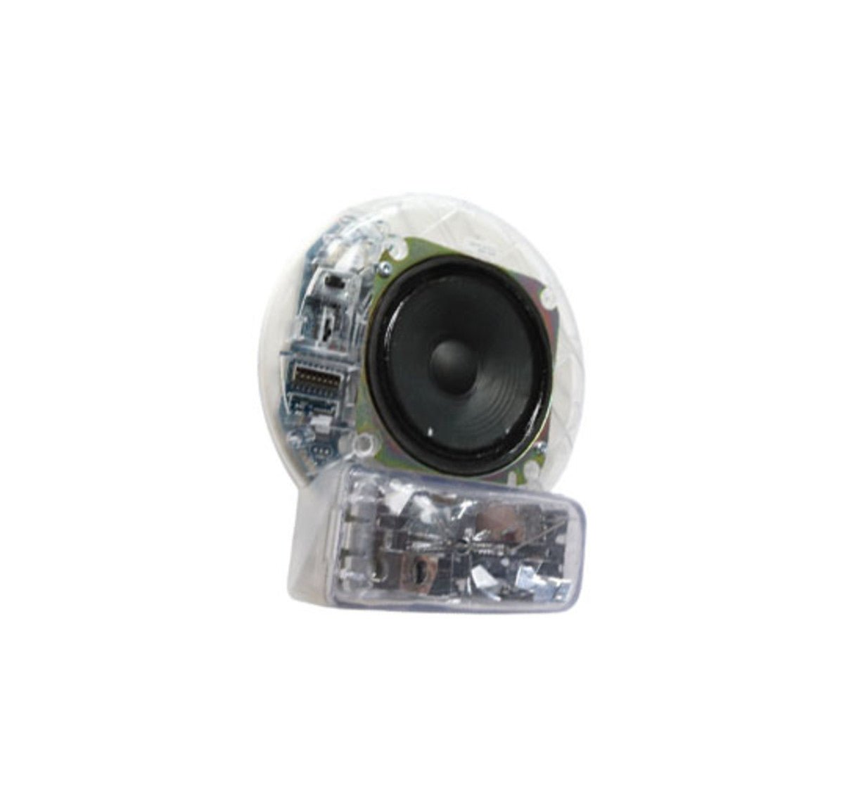 Simplex 49SVH-APPLC speaker strobe alarm with red casing and mounting bracket, designed for emergency notification systems