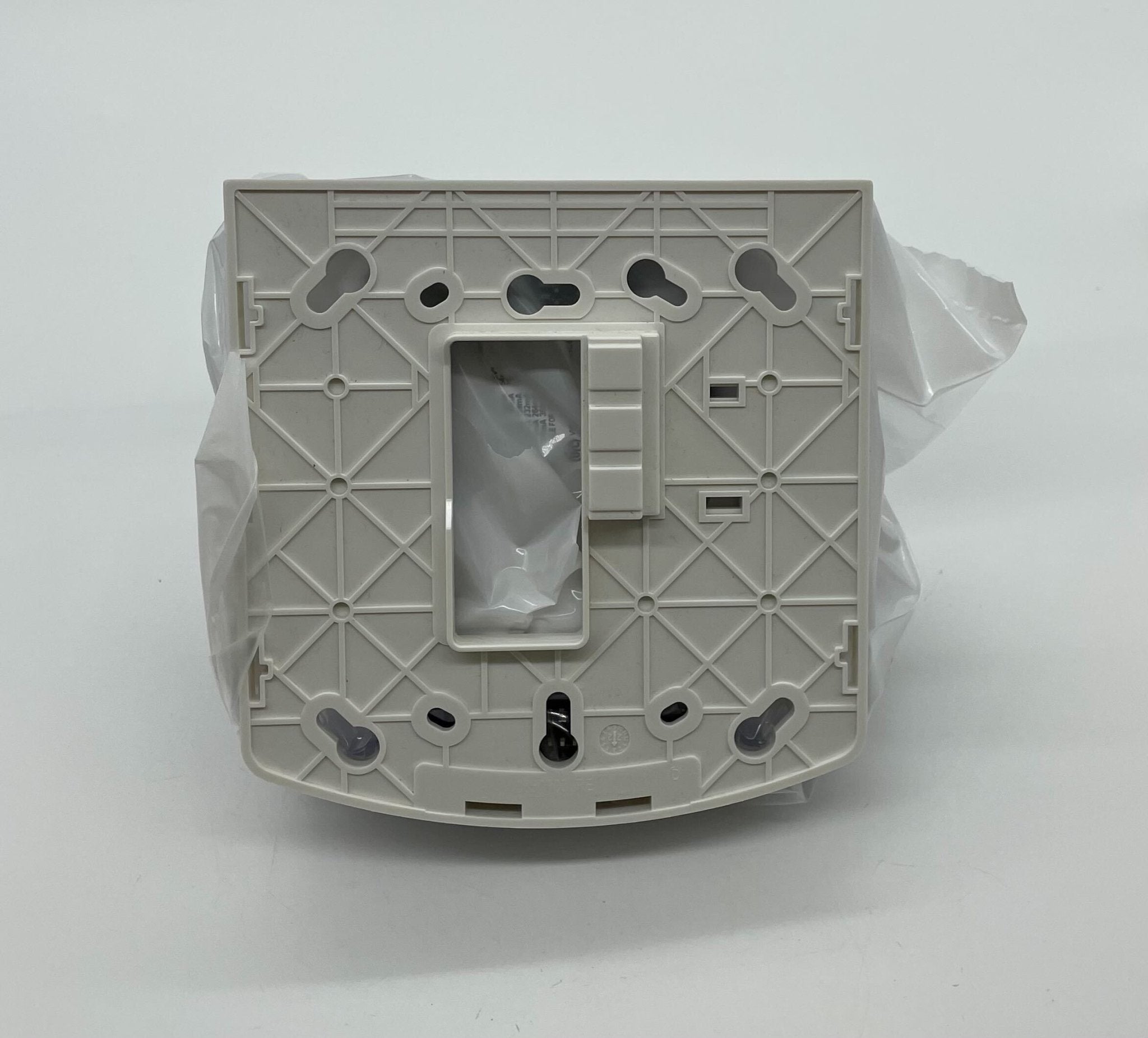 Simplex 49VO-WWF strobe light from Jem Systems Canada, black rectangular device with warning labels and connection ports.