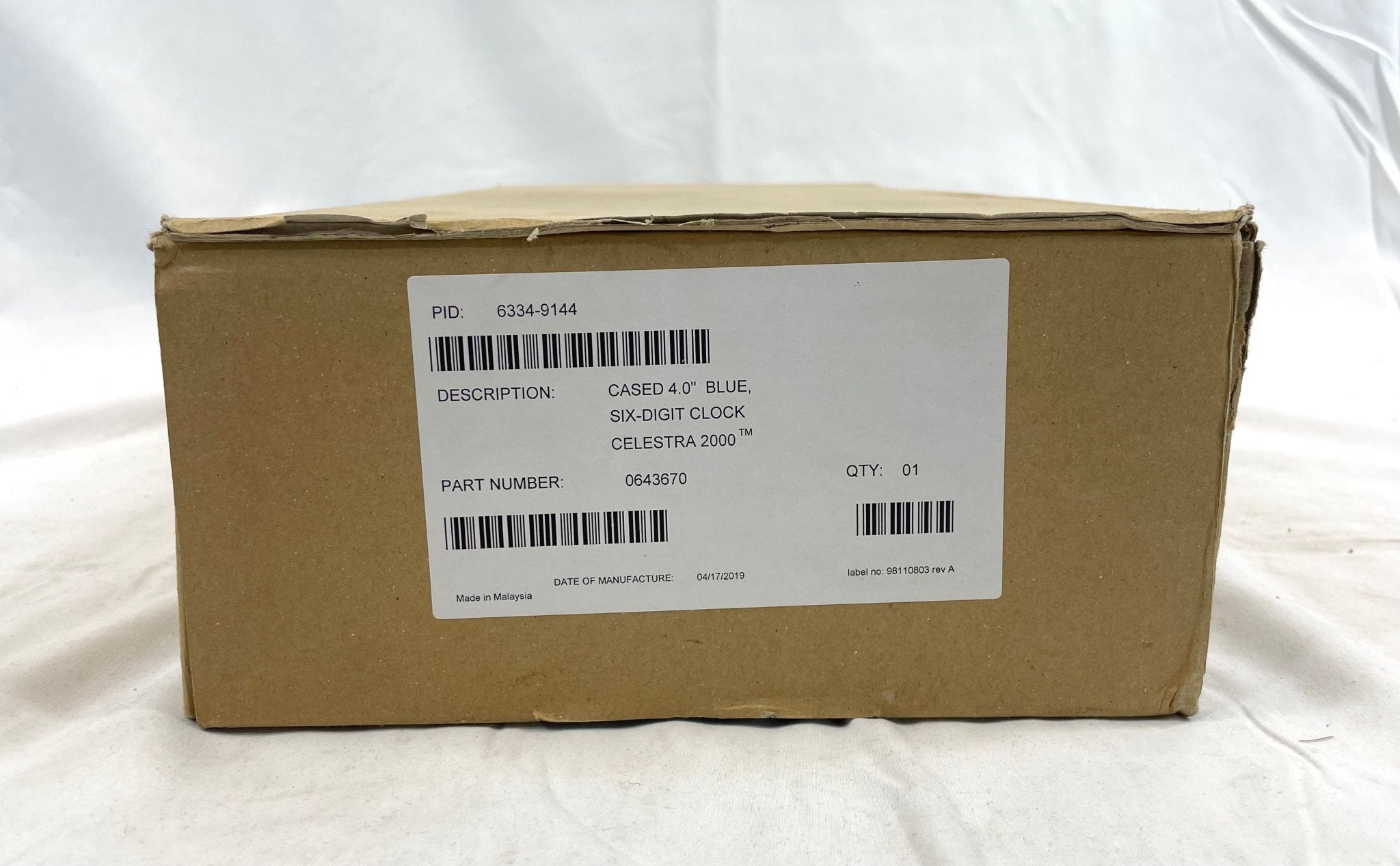 Simplex 6334-9144 fire alarm with alert indicator and mounting features, designed for fire safety systems.