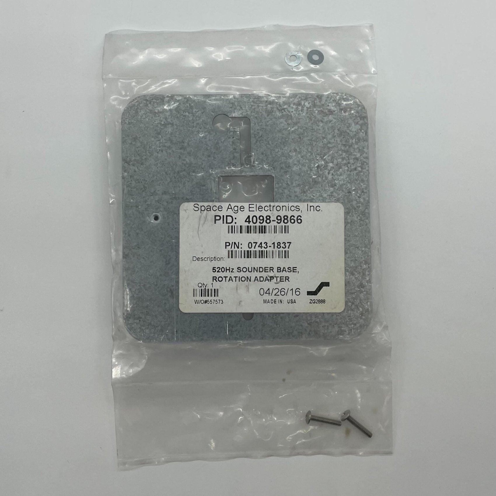 Simplex 4098-9866 bases for Jem Systems Canada, showing a close-up of the electrical bases with connectors and mounting details.