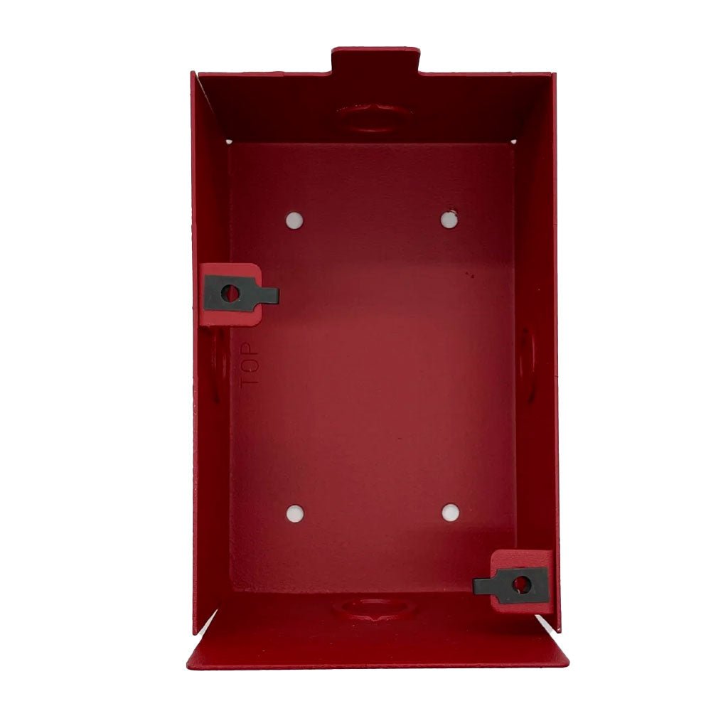 Simplex 4905-9923 fire alarm with smoke detector and wiring, mounted on a ceiling for fire safety.
