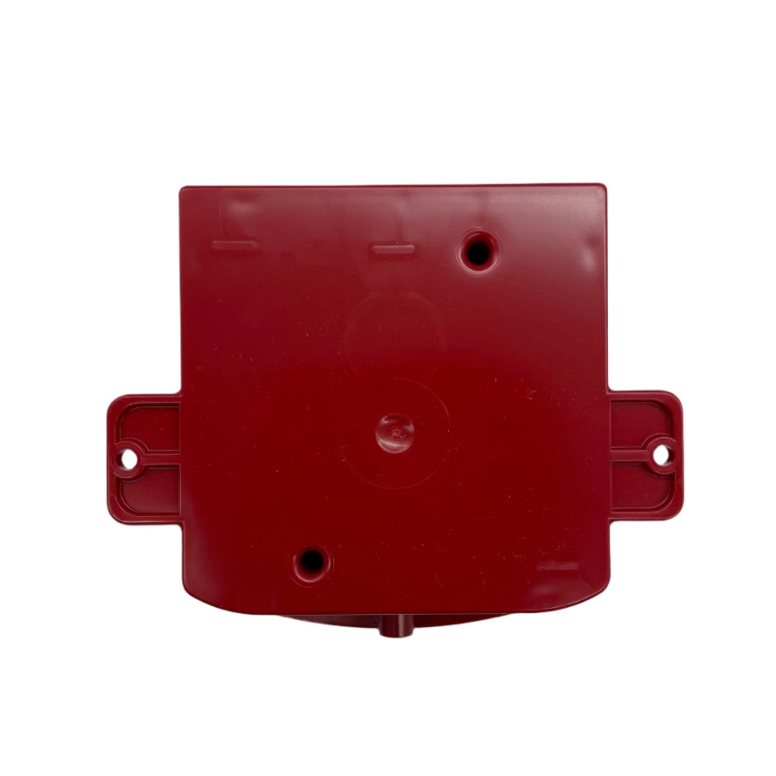 Simplex 49WPBB-AVVOWR backbox, white plastic electrical enclosure with mounting holes, for wall installation.