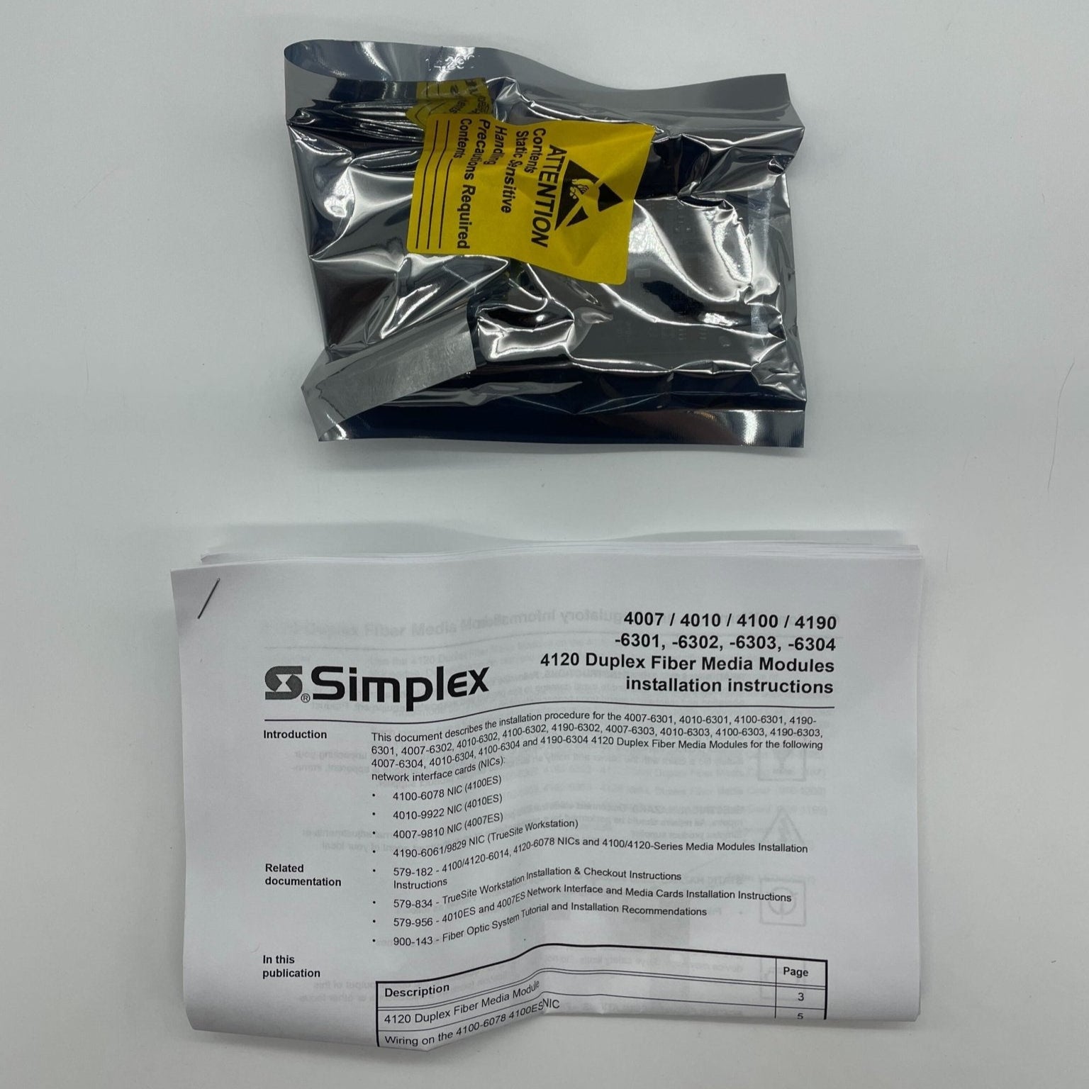 Simplex 4100-6301 fire alarm system with control panel and sensors, designed for building safety and fire detection.