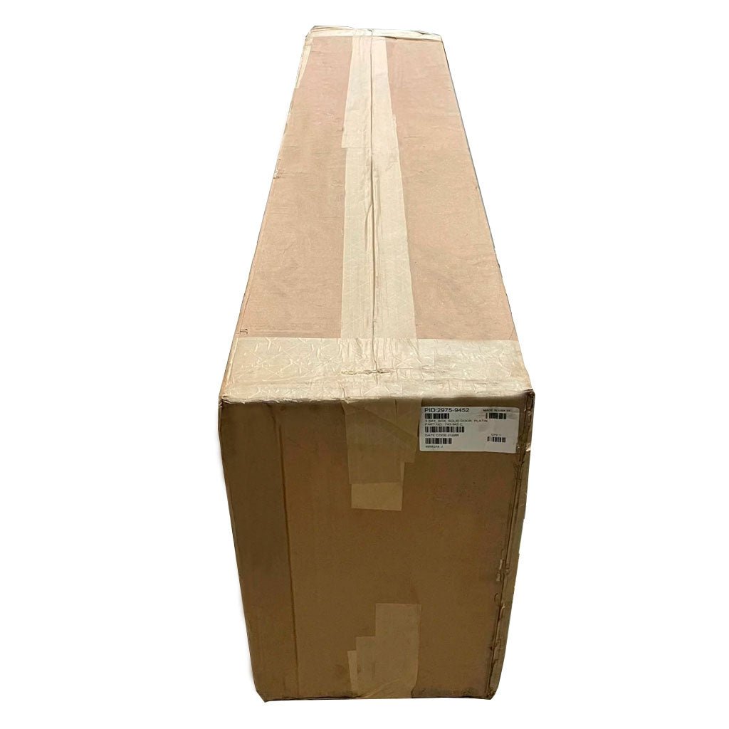 Simplex 2975-9452 fire alarm with red alarm horn and wiring, designed for safety and early fire detection.