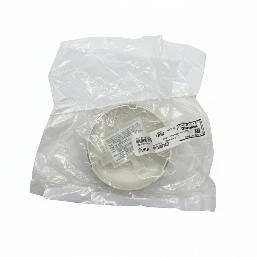 Simplex 4098-9734 heat detector with a white sensor unit and wiring, designed for fire safety systems.