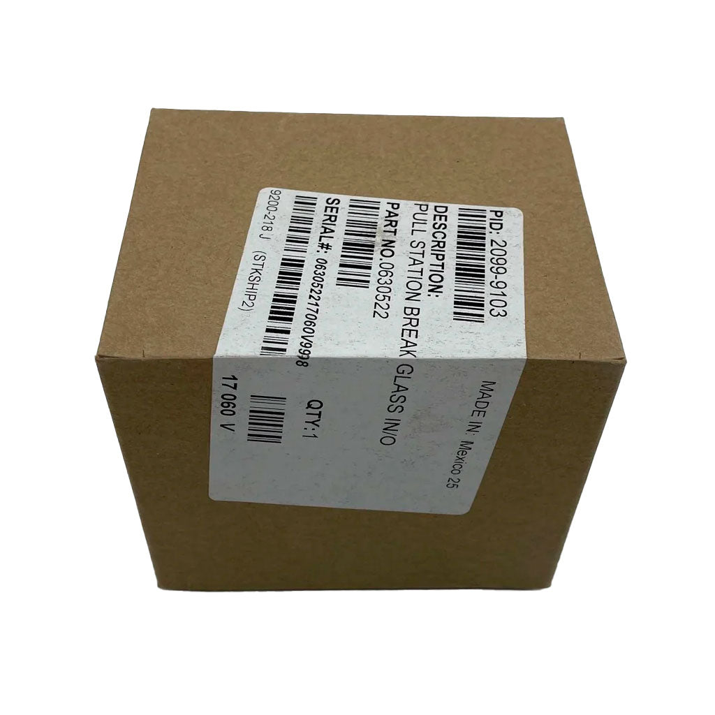 Simplex 2099-9103 fire alarm sensor with integrated system sensor and alarm system components in a clean, professional setup