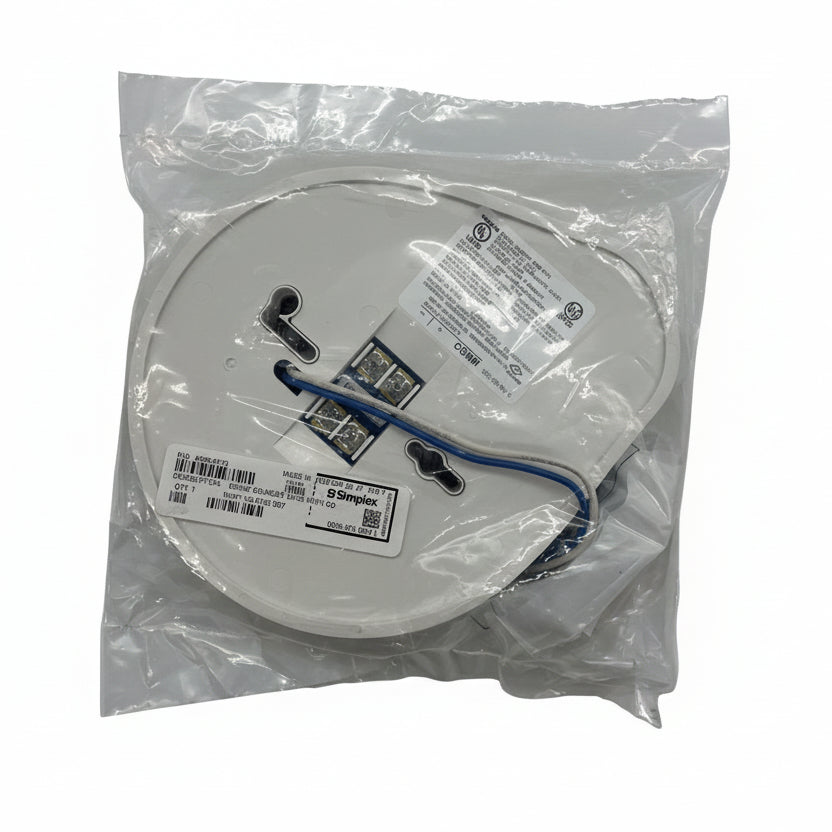Simplex 4098-9773 bases by Simplex, showing sturdy mounting bases for security or alarm systems.