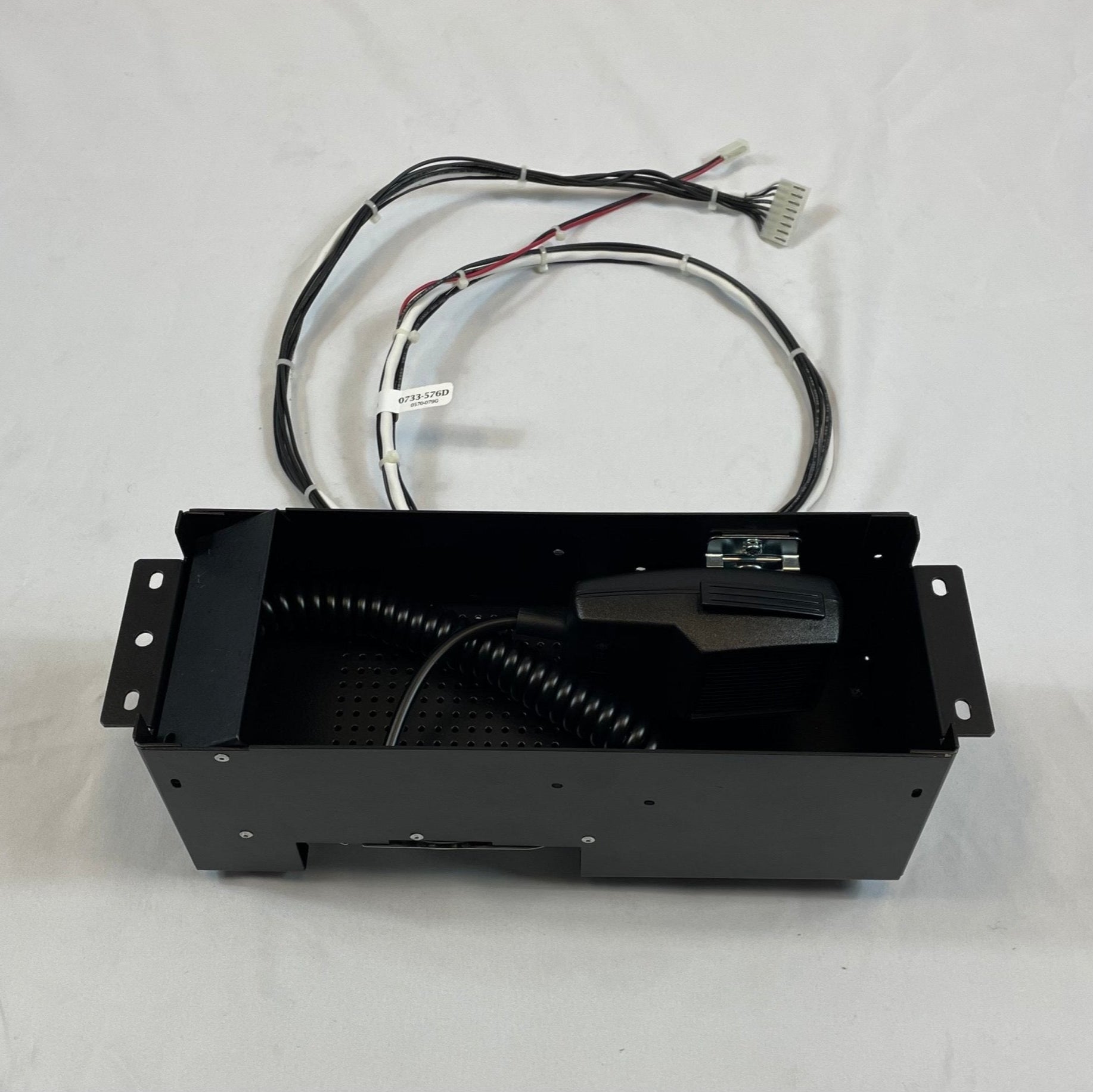 Simplex 636-062 voice system with microphone and control panel, designed for communication in security or emergency systems.