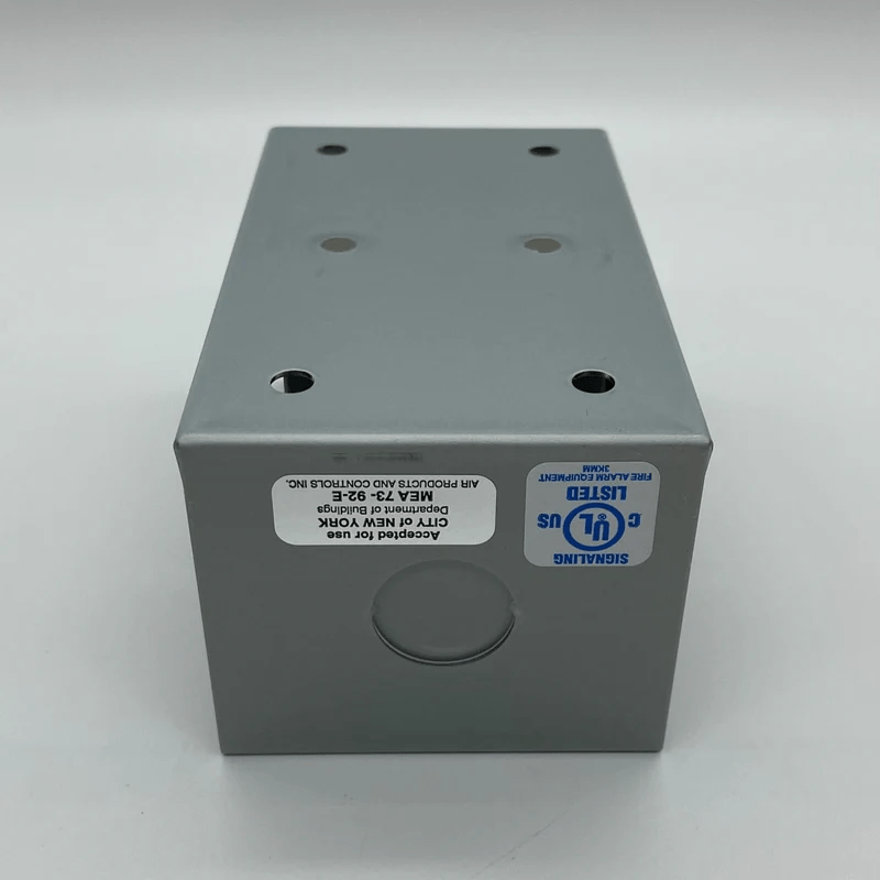 Space Age SSU-MR-101/C/R industrial sensor with compact design, shown in a close-up image highlighting its connectors and build.