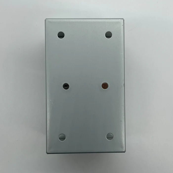 Space Age SSU-MR-201/C relay module with metallic casing and connection terminals, used for industrial automation systems.