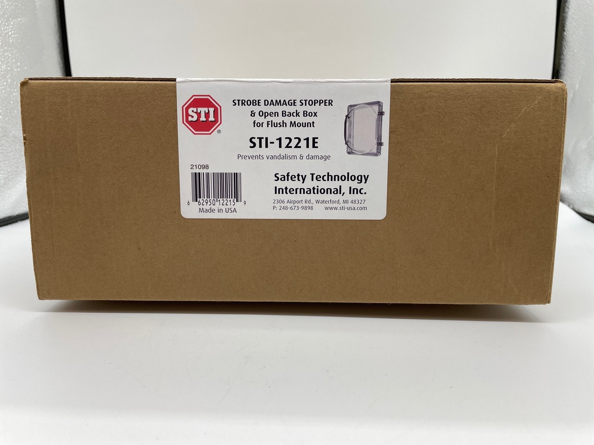 STI-1221E Stopper Dome and Strobe Damage Stopper for strobes, with protective dome and strobe damage prevention features.