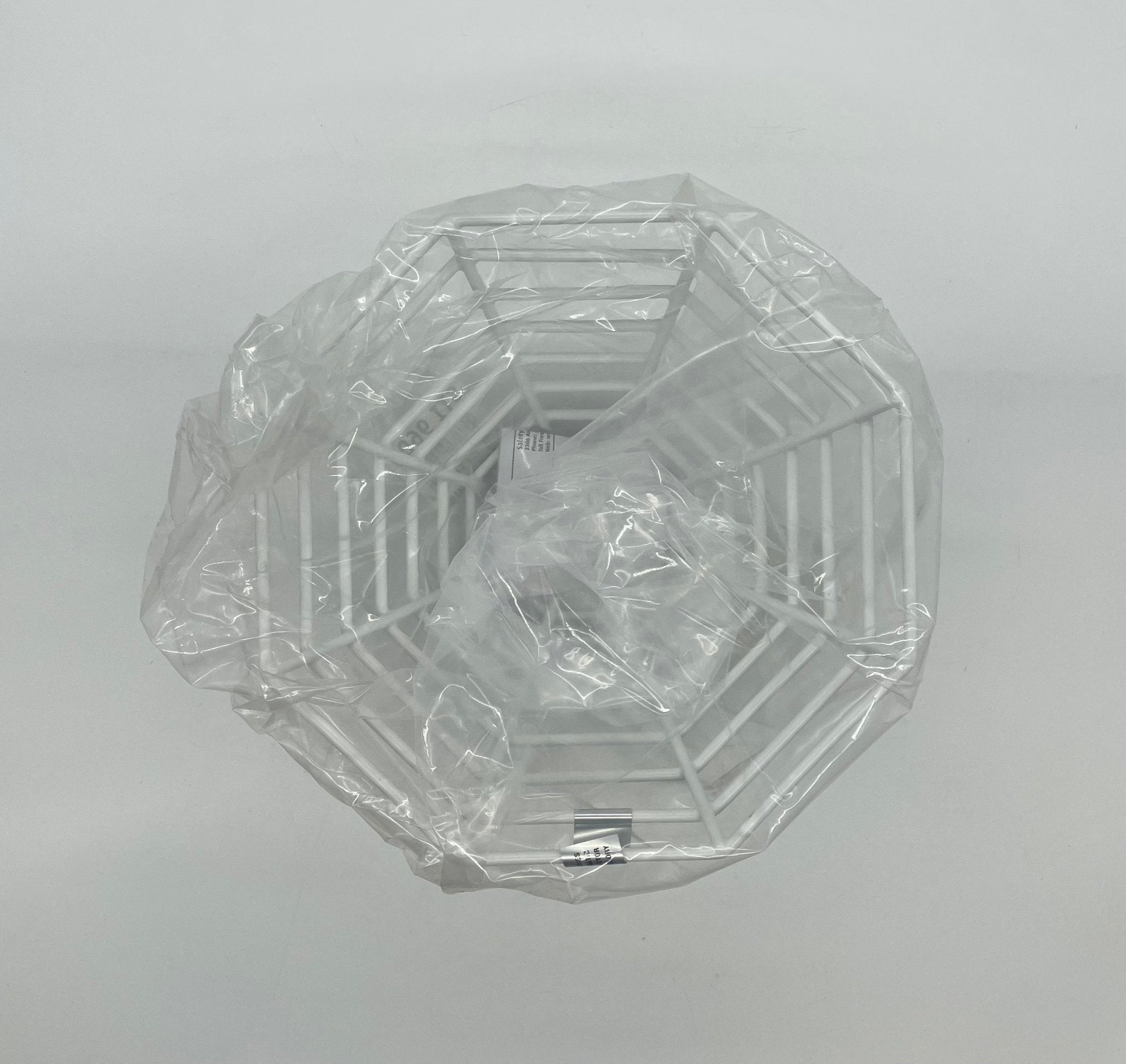 STI-9609 Steel Web Stopper cover, high profile, flush mount for web safety, durable steel construction, installed on a surface