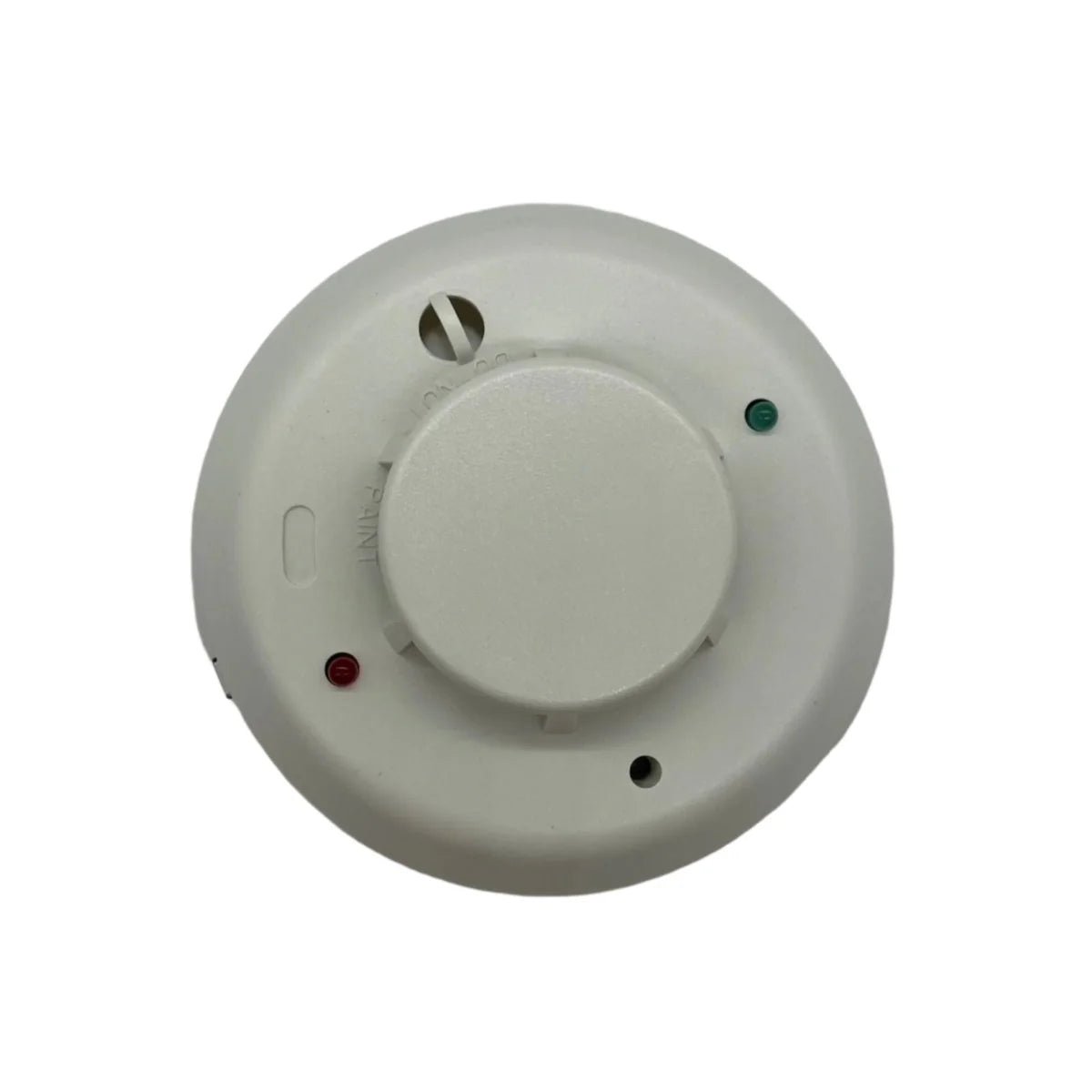 System Sensor 4WTAR-B wall-mounted temperature and humidity sensor with digital display for HVAC systems.