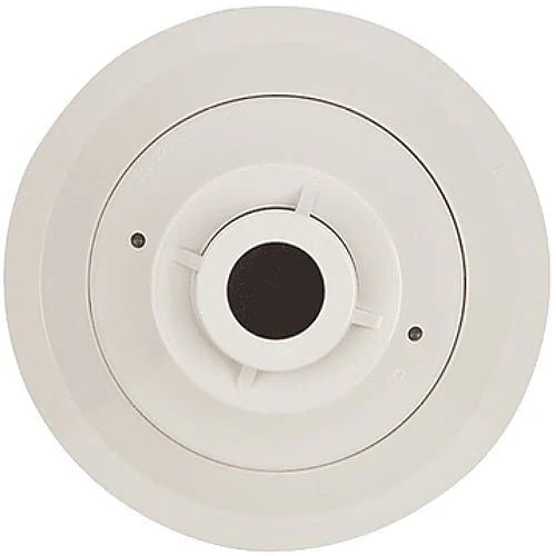 System Sensor 5251H heat detector with alarm module, mounted on a wall, designed for fire safety in commercial buildings.