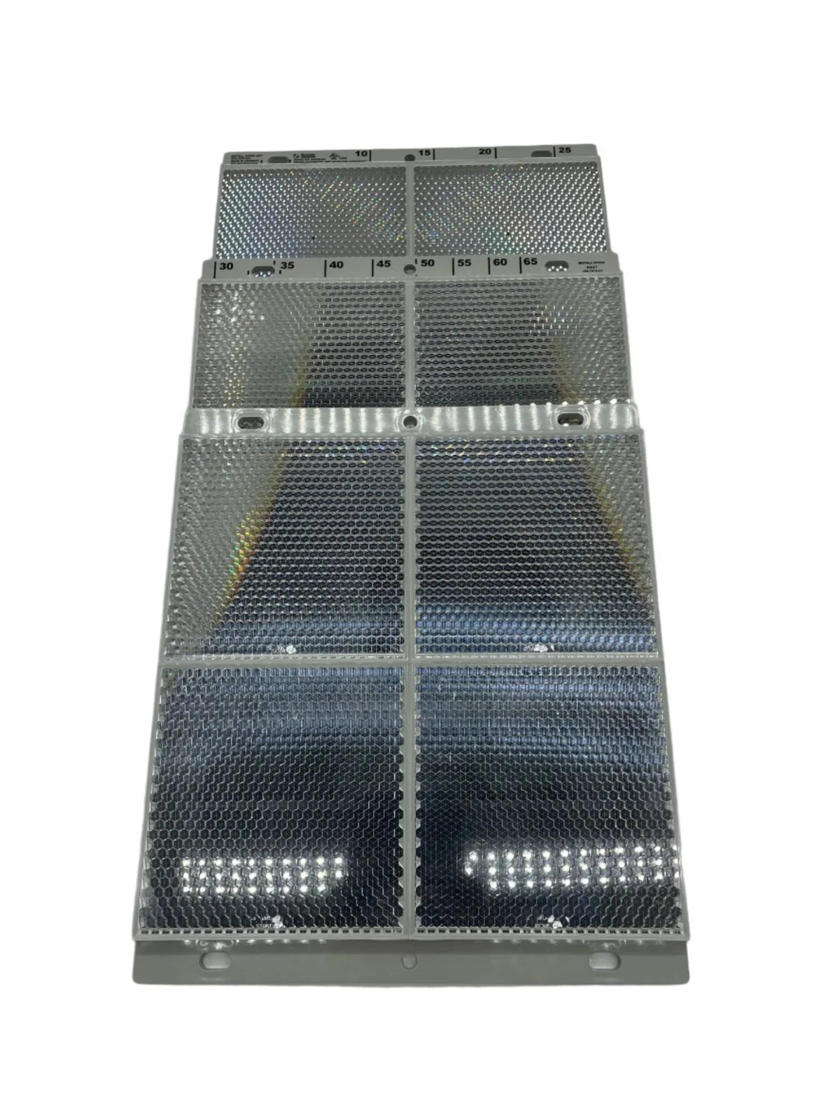 System Sensor BEAMLRK ULC laser beam sensor with mounting hardware and wiring for security and intrusion detection systems.