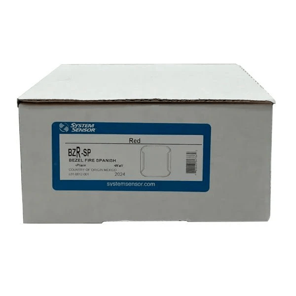 System Sensor BZR-SP ceiling-mounted smoke and heat detector with alarm and sensor components for fire safety.