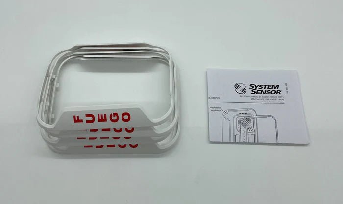 System Sensor BZW-SP industrial smoke and heat detector with alarm and mounting bracket, designed for fire safety systems.