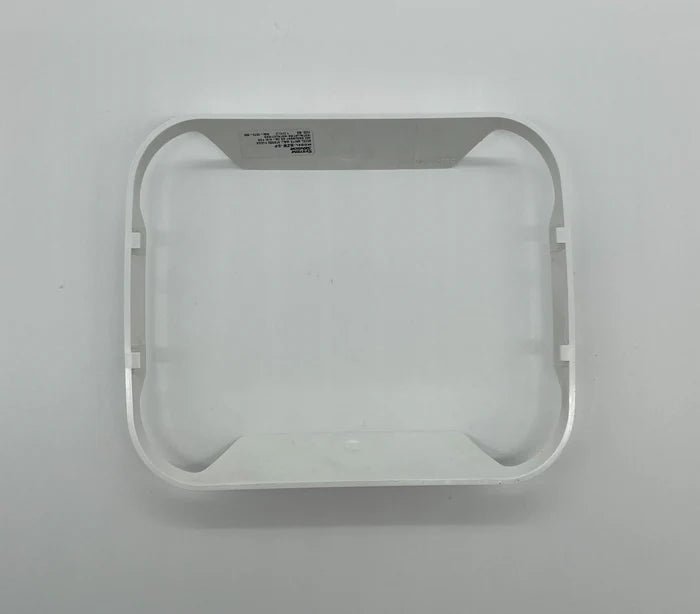 System Sensor BZW-SP fire alarm base mounted on a ceiling, featuring wiring connections and mounting hardware for security system integration.