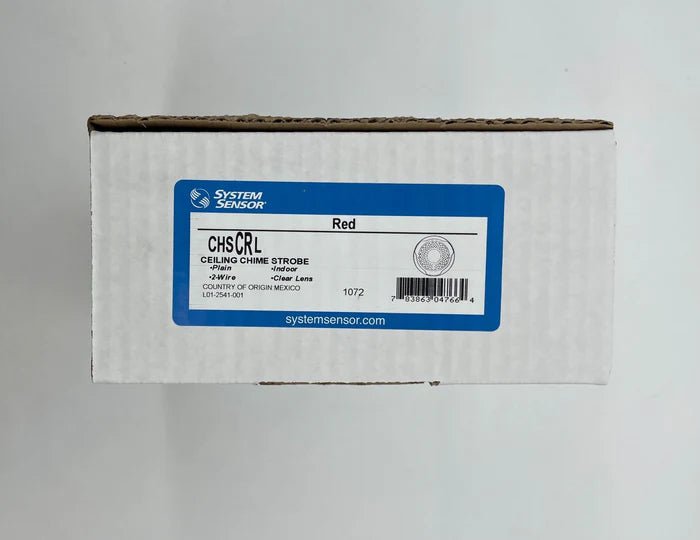 System Sensor CHSCRL fire alarm control relay with wiring terminals, used for fire safety systems.