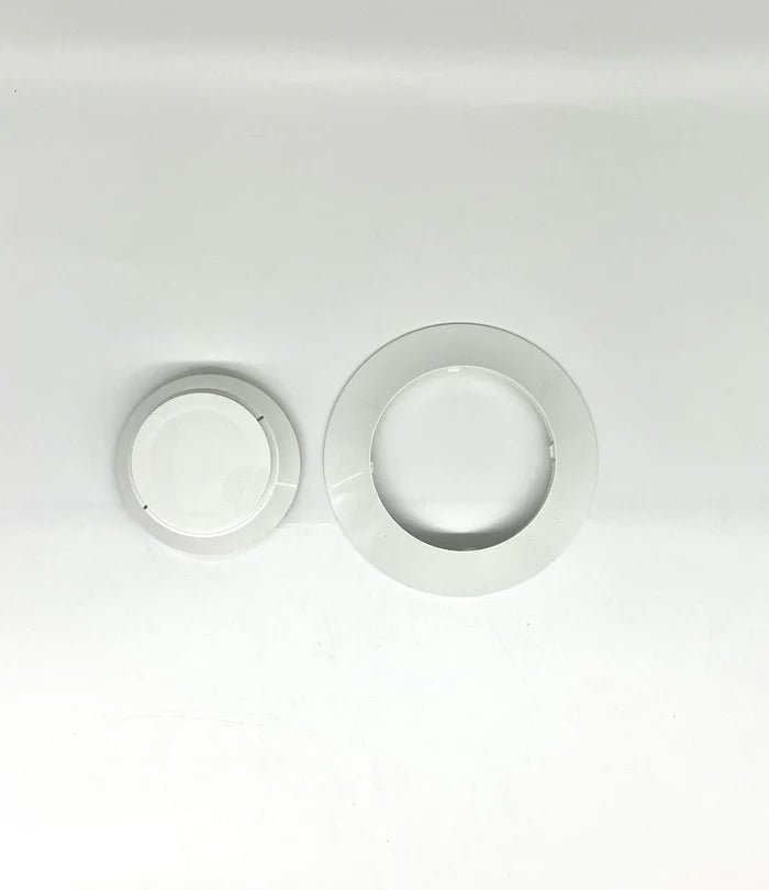 System Sensor CK300-CO carbon monoxide detector mounted on wall, featuring a circular design and digital display for safety monitoring.