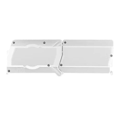 System Sensor DNRW fire alarm detector with alarm indicator and mounting base, designed for ceiling installation.
