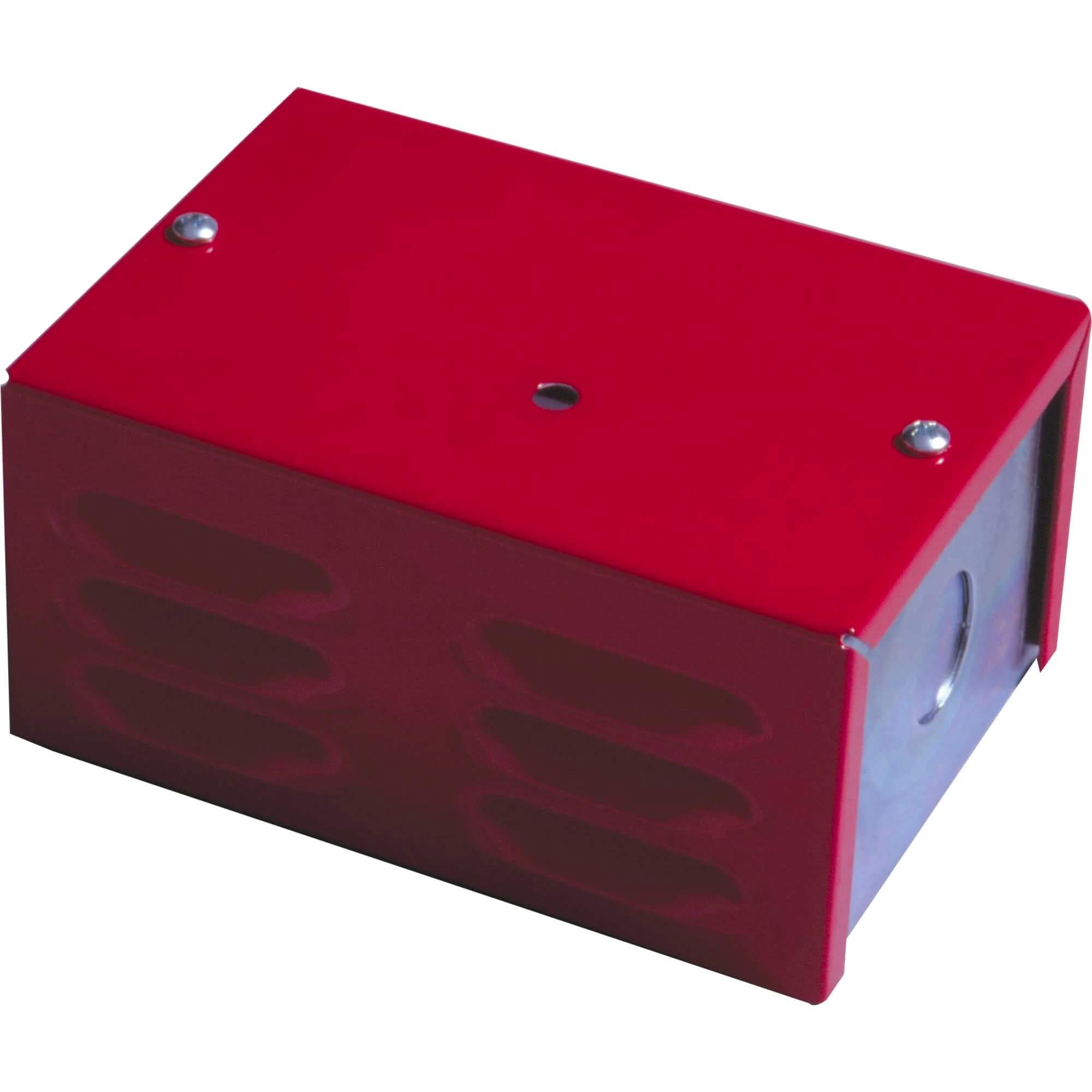 System Sensor R-14E fire alarm detector with mounting base, shown in a close-up image.
