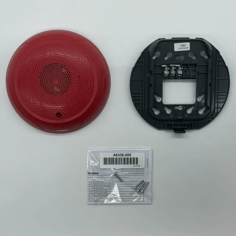 System Sensor HCRL-LF fire alarm control relay module with wiring terminals and compact design.