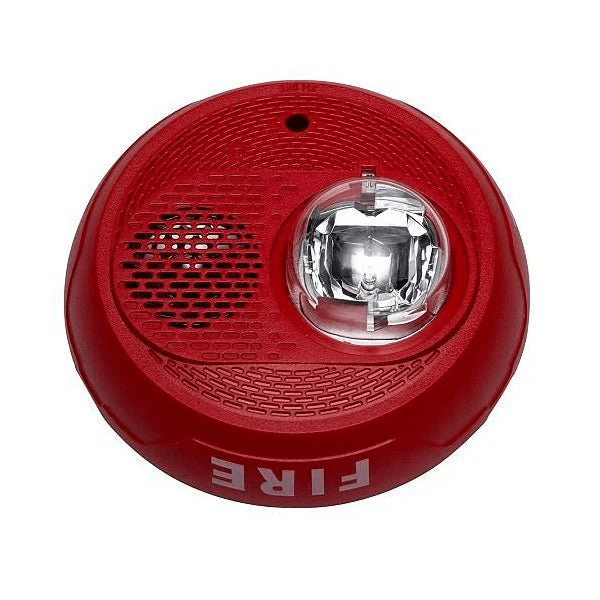 System Sensor PC2RL-LF fire alarm control panel with multiple connectors and control buttons, designed for fire safety systems.