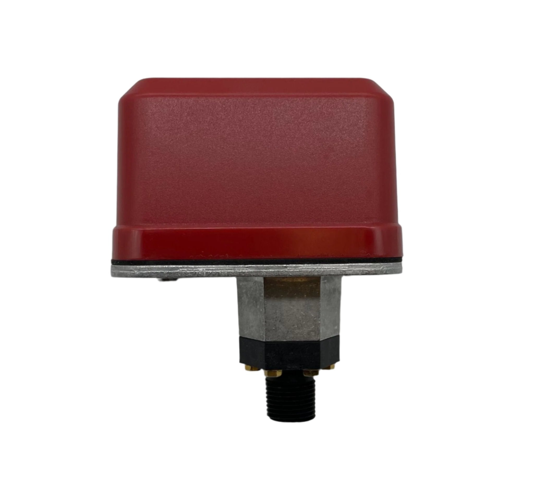 System Sensor EPS40-2 fire alarm control panel with digital display and control buttons, mounted on wall.
