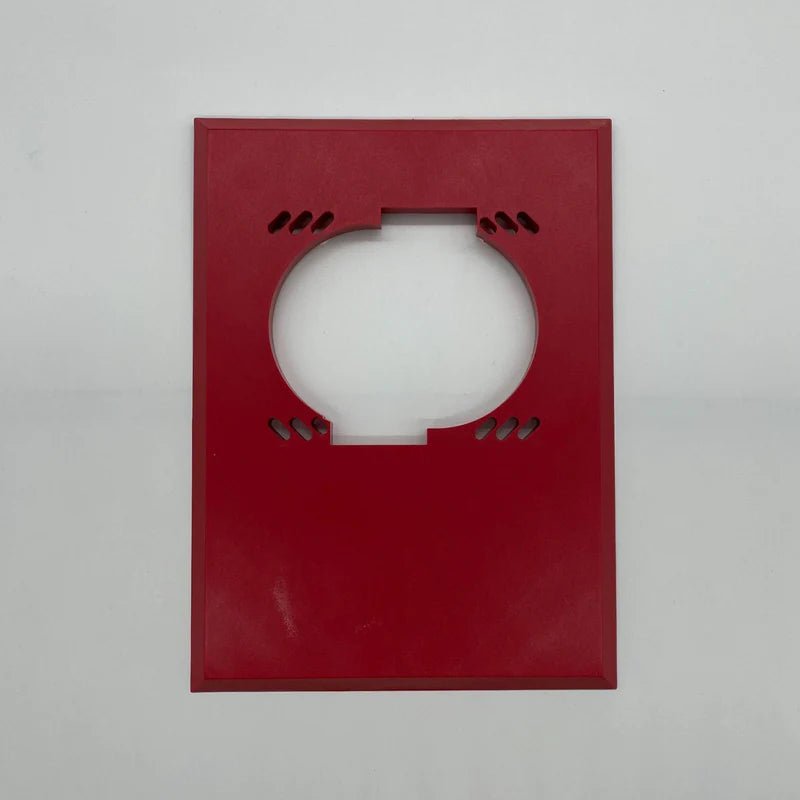 System Sensor RFP fire alarm detector with white plastic casing and mounting bracket, designed for fire detection systems.