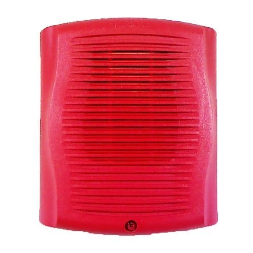 System Sensor SPRKL fire alarm smoke detector with a sleek design, mounted on a ceiling for smoke detection.